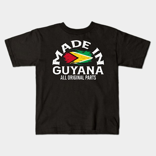 Born un Guyana Kids T-Shirt by JayD World